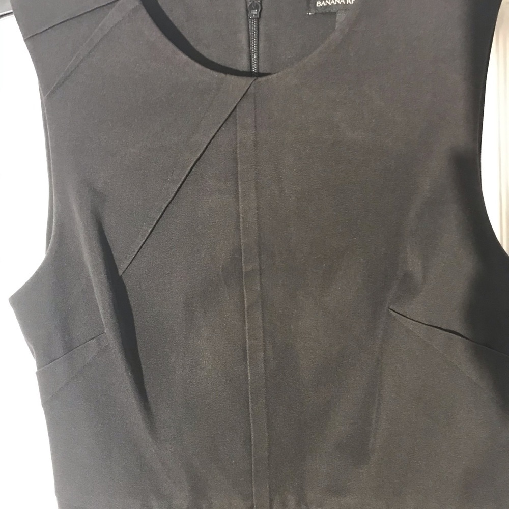 Black banana republic dress